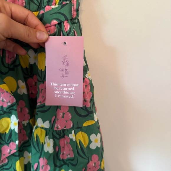 Ivy City Co Mini Sutton Dress In Citrus Girls Size 13-14 NWT - Picture 4 of 5